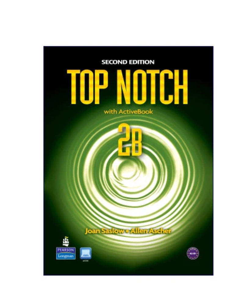 Top Notch 2B 2nd Edition — جلد کتاب (استاندارد)