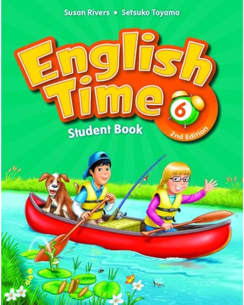 کتاب انگلیش تایم English Time 6 2nd edition — جلد کتاب (استاندارد)