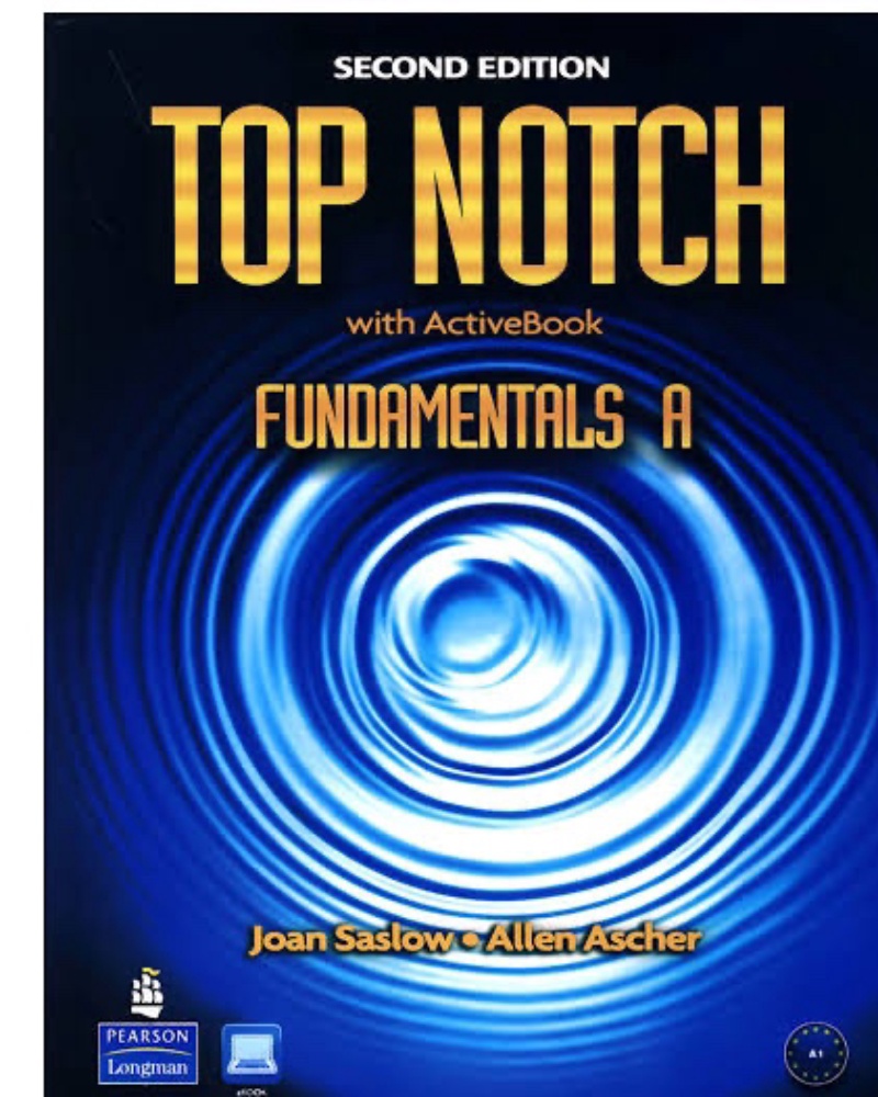 Top Notch Fundamentals A 2nd Edition کتاب — جلد کتاب (استاندارد)