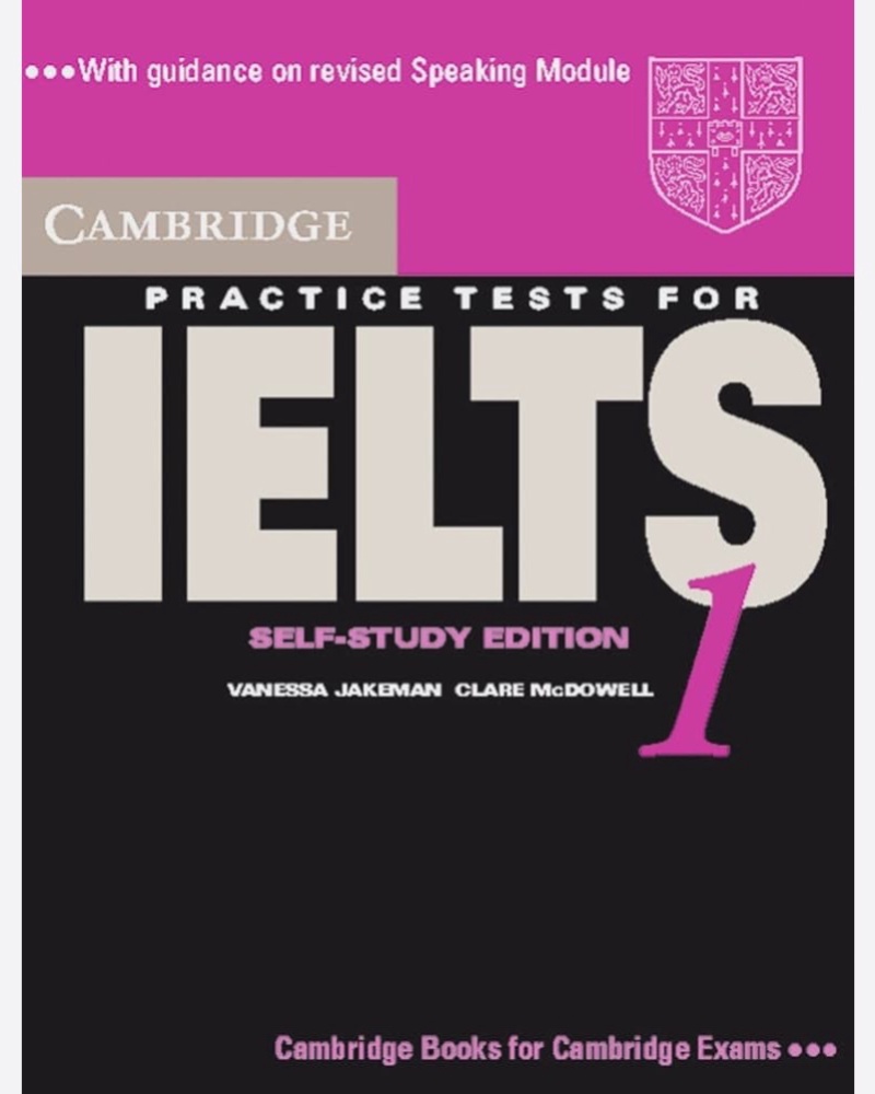 کتاب آیلتس کمبریج Cambridge IElTS 1 — جلد کتاب (استاندارد)