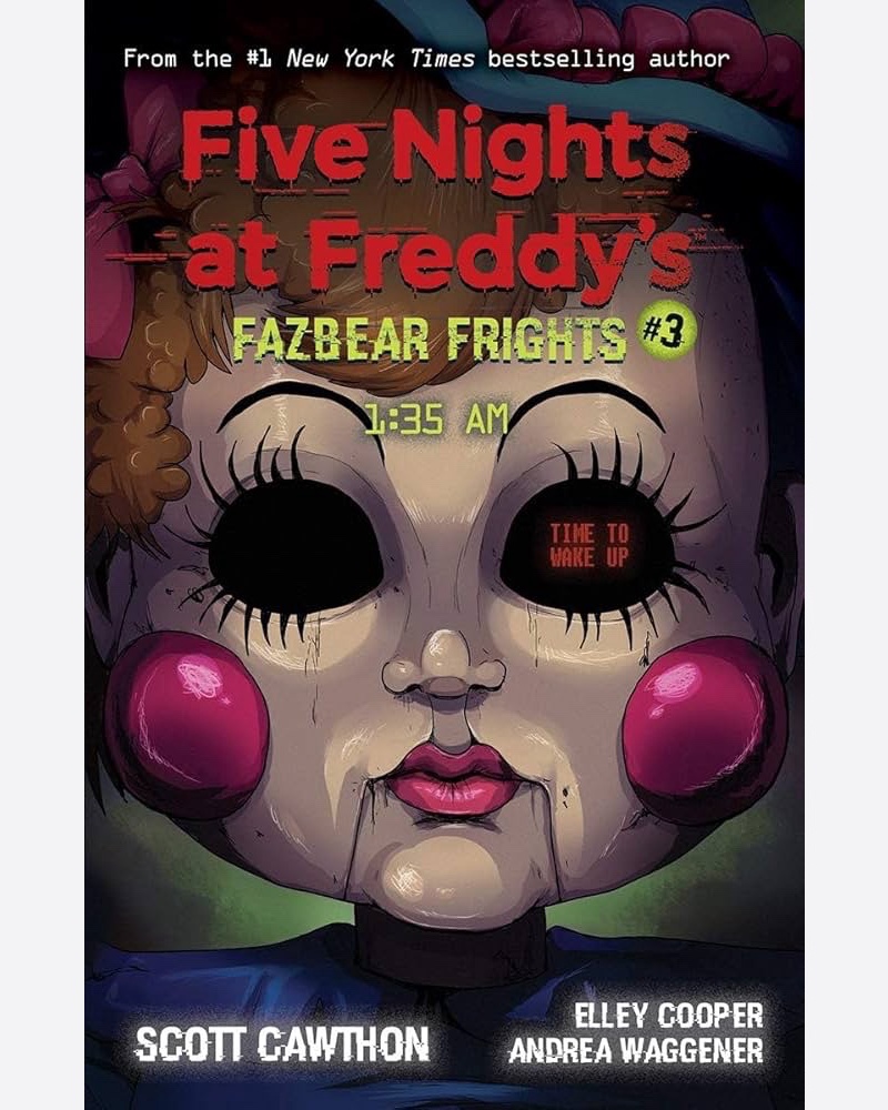 کتاب زبان اصلی Five Nights Freddys 3 — جلد کتاب (استاندارد)