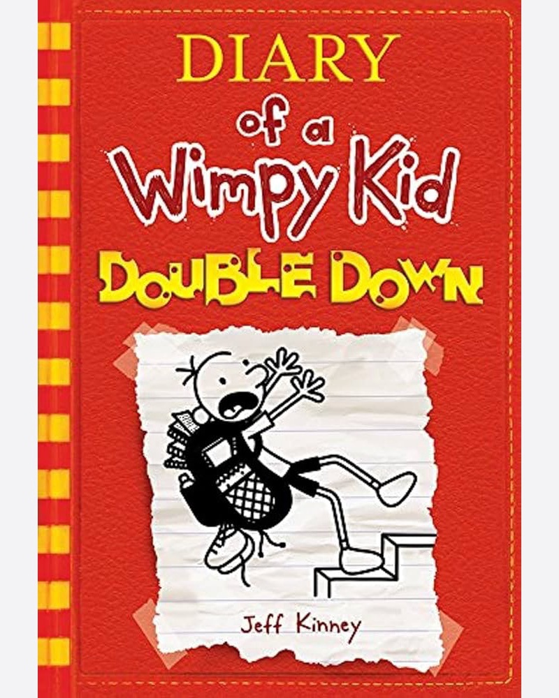 کتاب خاطرات یک بچه چلمن 11 Dairy of a Wimpy Kid Double Down — جلد کتاب (استاندارد)