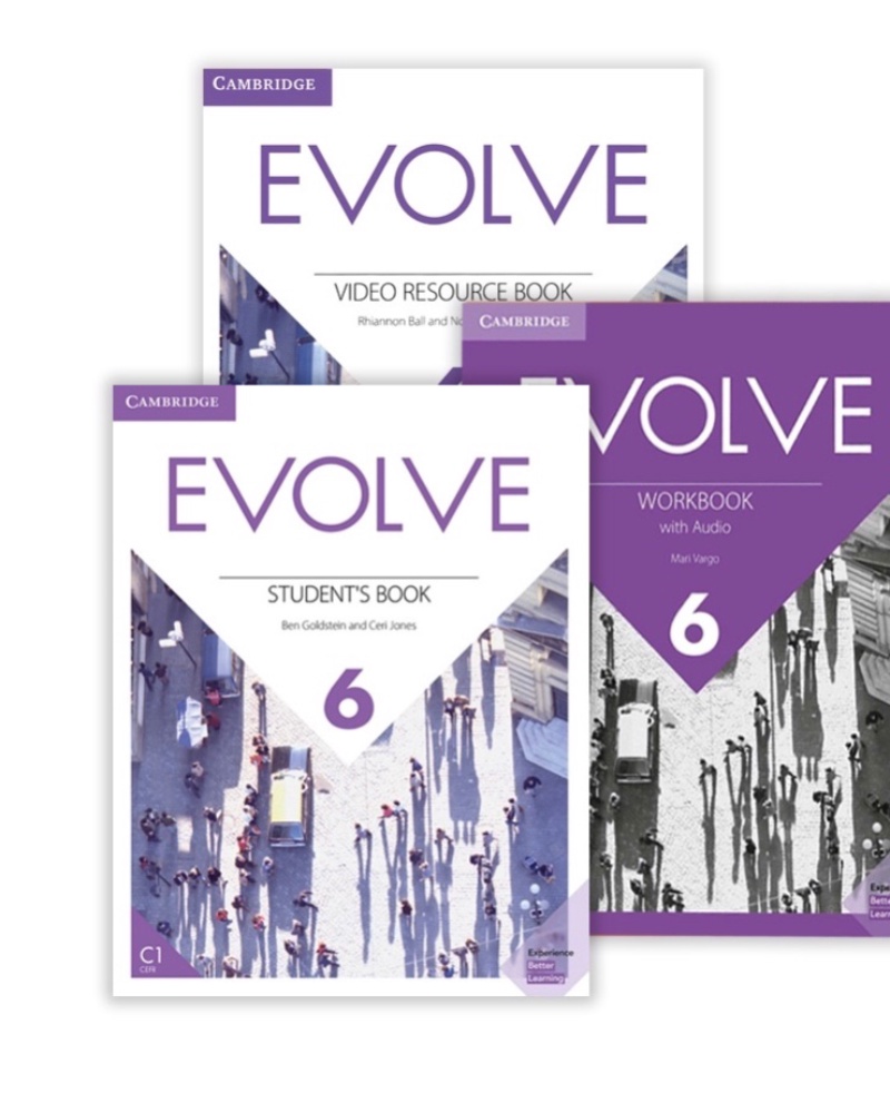 Evolve 6 Full Package آموزشگاه سفیر — جلد کتاب (استاندارد)