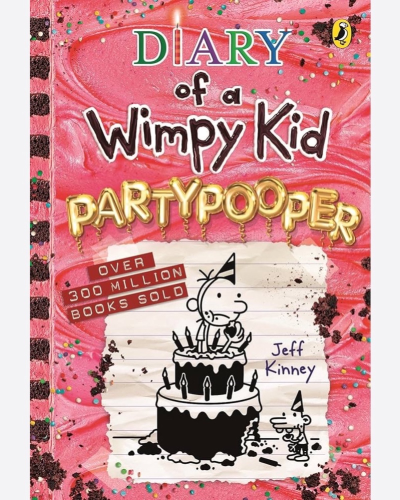 کتاب خاطرات یک بچه چلمن 20 Dairy of a Wimpy Kid Partypooper — جلد کتاب (استاندارد)