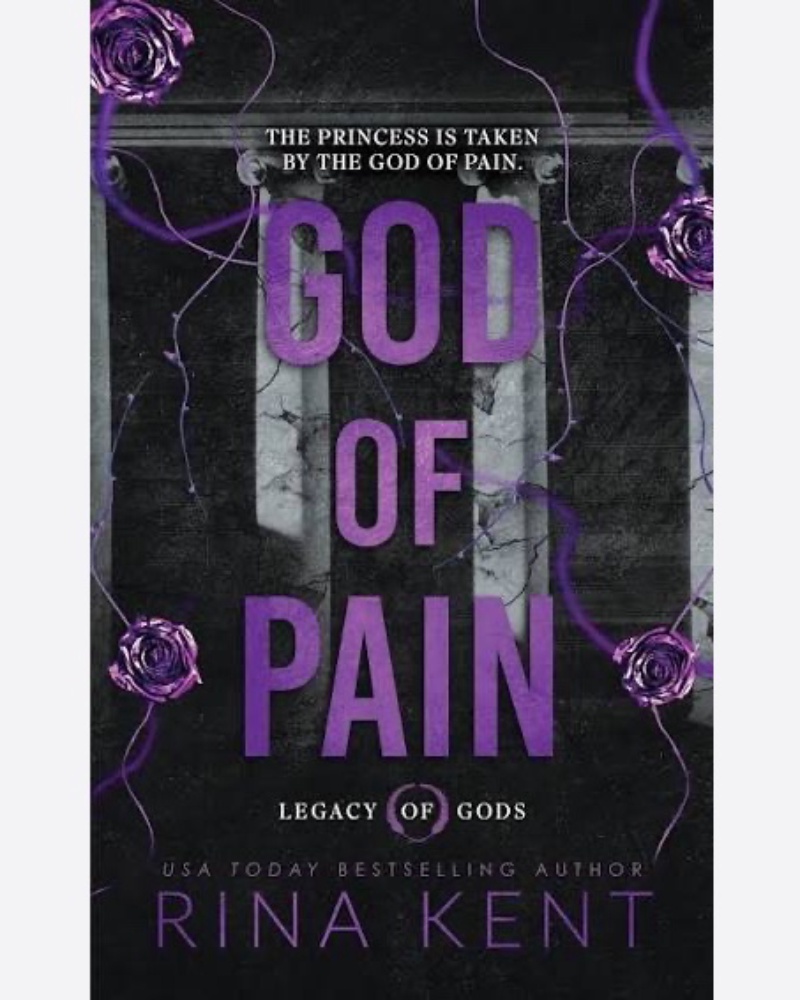 کتاب رمان God of Pain متن کامل بدون حذفیات — جلد کتاب (استاندارد)