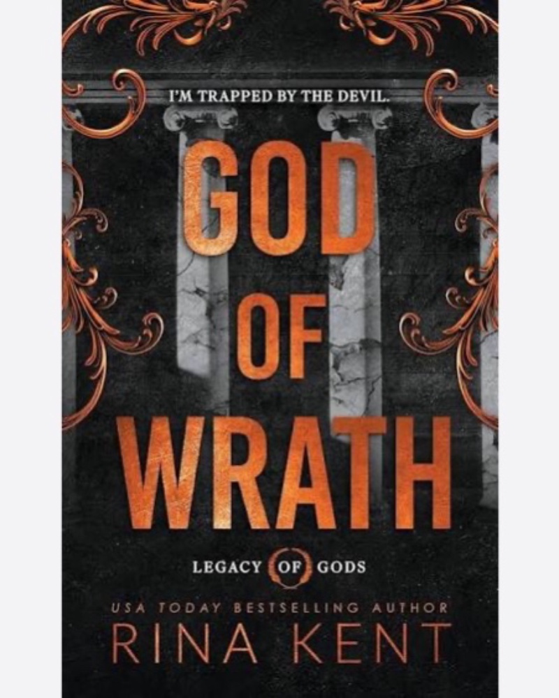 کتاب رمان God Of Wrath متن کامل بدون حذفیات — جلد کتاب (استاندارد)