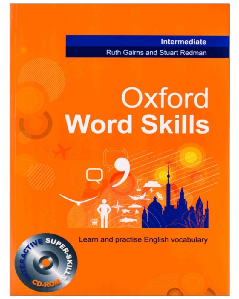کتاب Oxford Word Skills Intermediate — جلد کتاب (استاندارد)