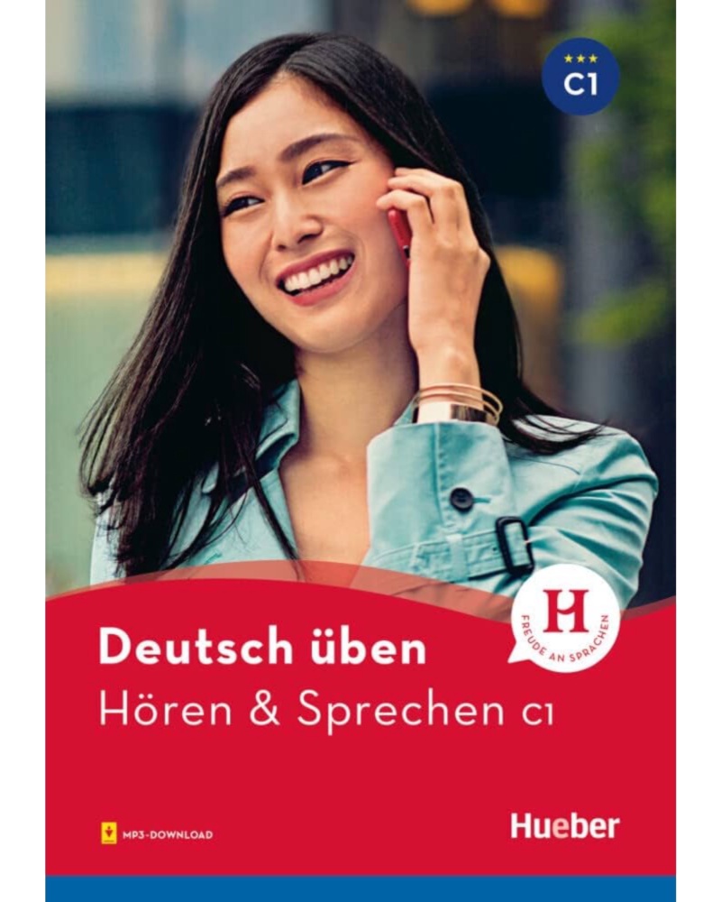 کتاب آلمانی هوقن اند اشپقشن Deutsch uben Horen und Sprechen C1 — جلد کتاب (استاندارد)