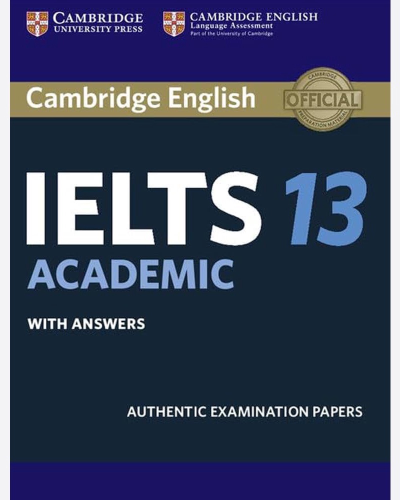 کتاب آیلتس کمبریج Cambridge IELTS 13 Academic — جلد کتاب (استاندارد)