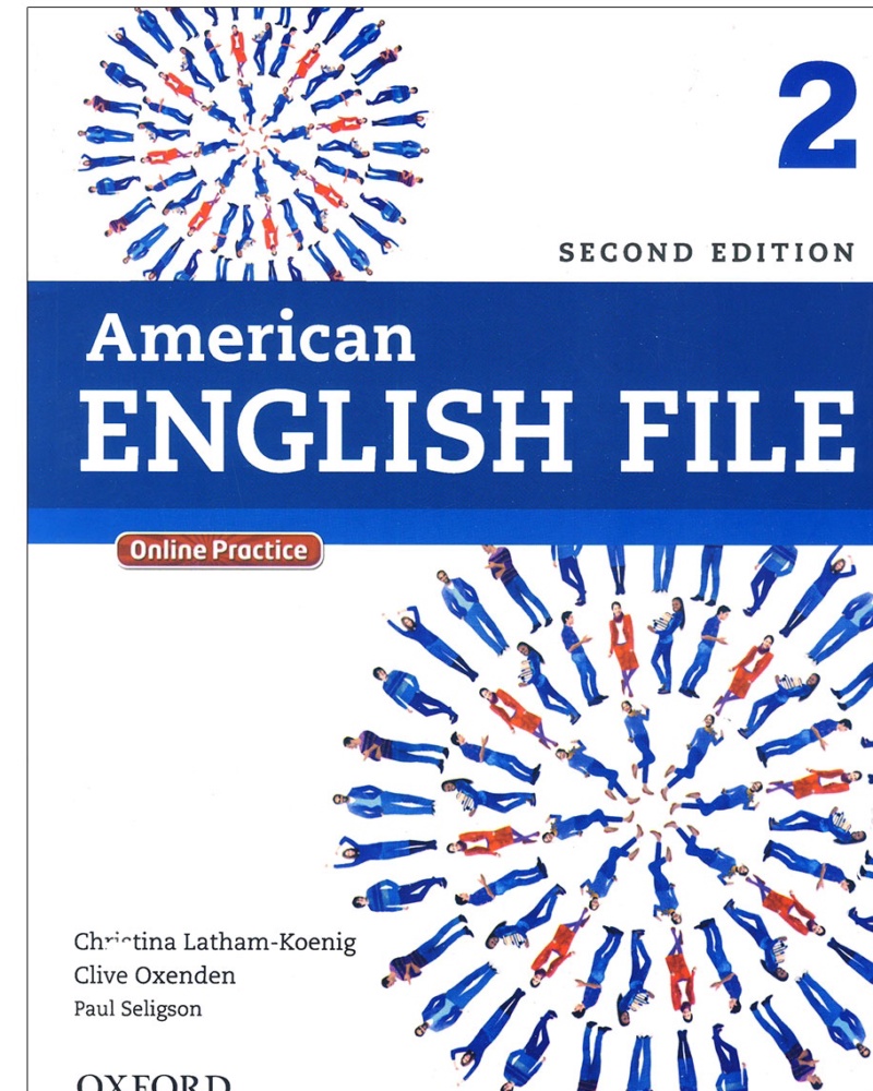 کتاب American English File 2 2nd Edition ویرایش دوم — جلد کتاب (استاندارد)
