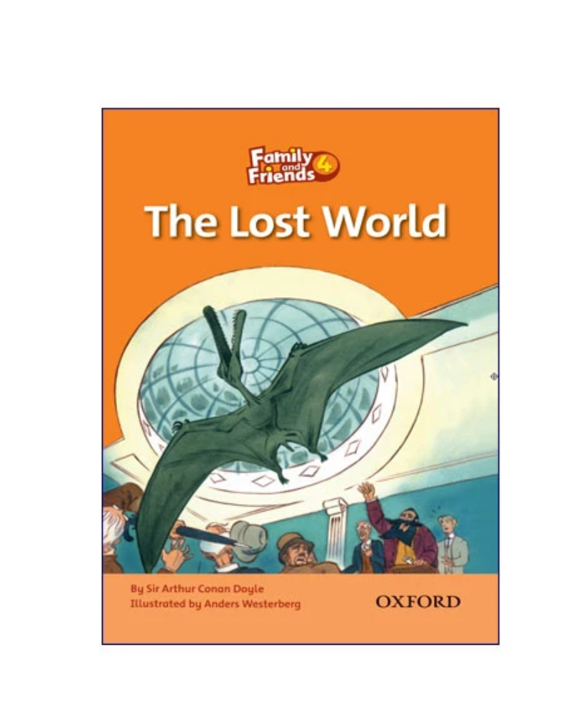کتاب داستان Family and Friends 4 The Lost World — جلد کتاب (استاندارد)