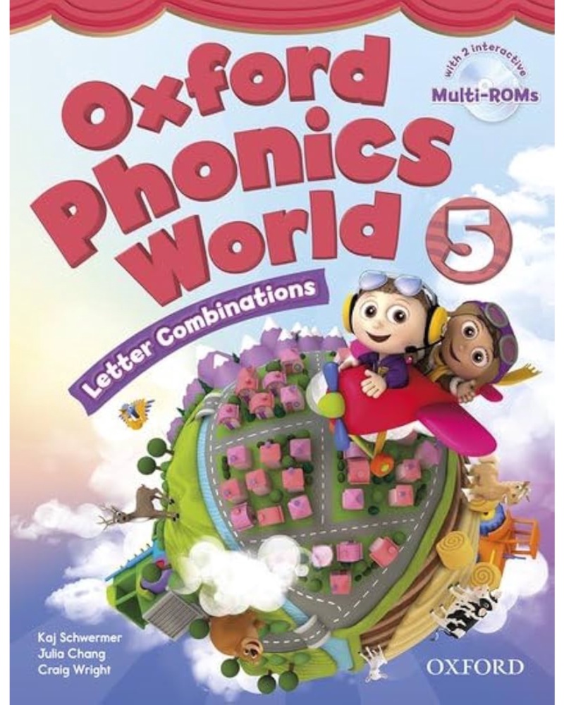 Oxford Phonics World 5 آکسفورد فونیکس ورد 5 — جلد کتاب (استاندارد)