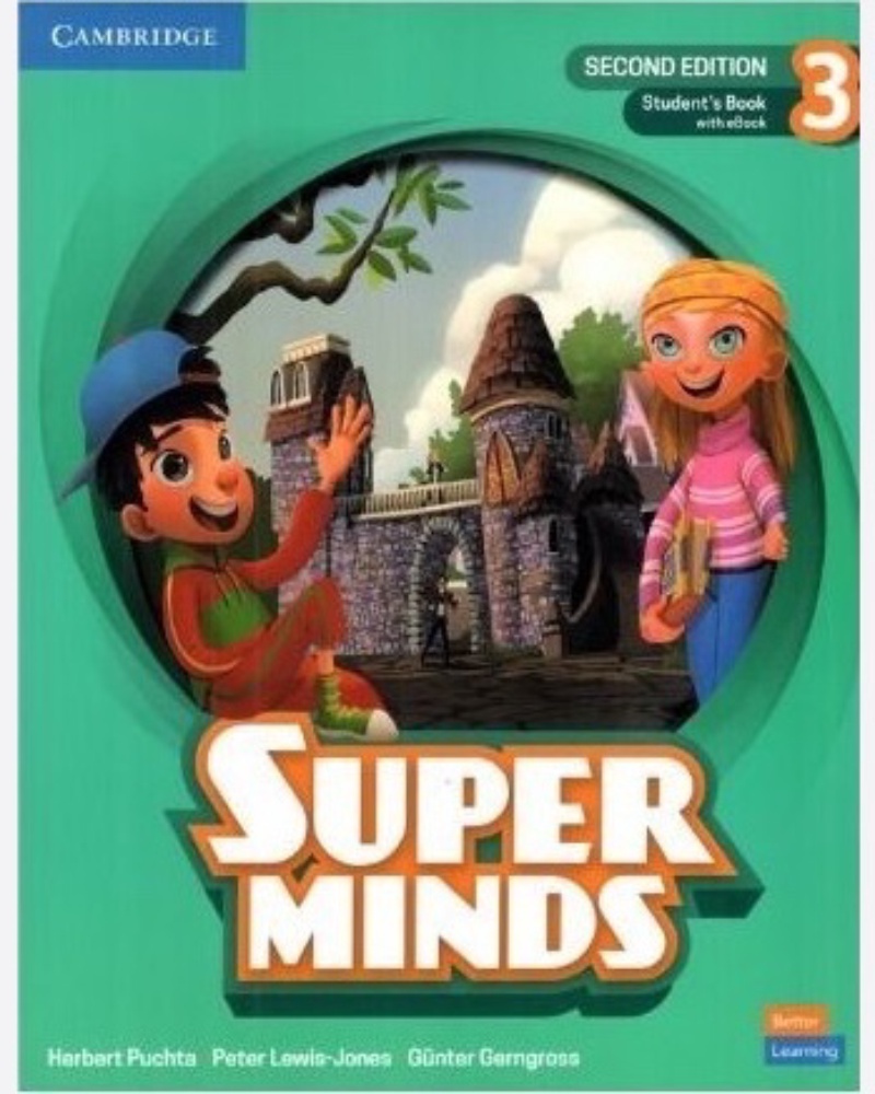 کتاب Super Minds 3 2nd Second Edition — جلد کتاب (استاندارد)