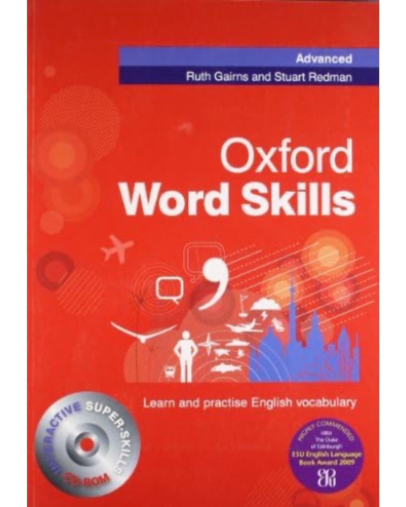 کتاب Oxford Word Skills Advanced — جلد کتاب (استاندارد)