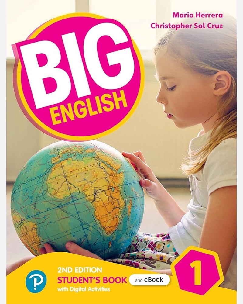 کتاب بیگ انگلیش Big English 1 2nd با کتاب کار — جلد کتاب (استاندارد)