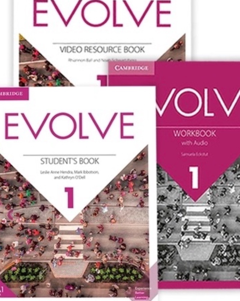 Evolve 1 Full Package موسسه سفیر — جلد کتاب (استاندارد)
