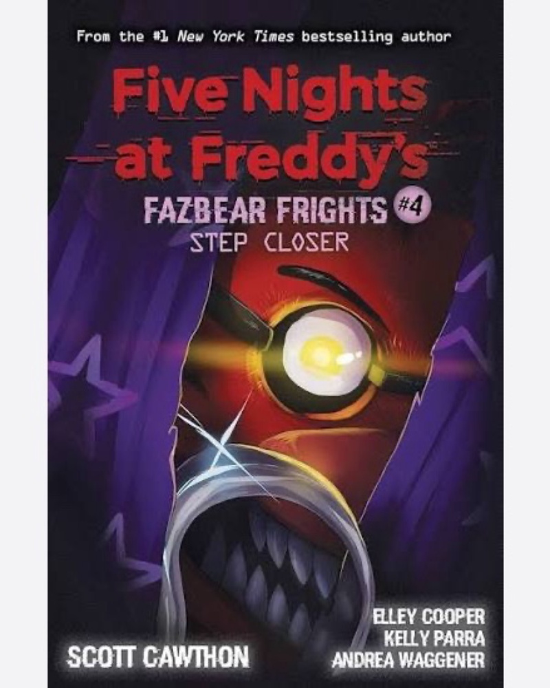 کتاب زبان اصلی Five nights At Freddys 4 — جلد کتاب (استاندارد)