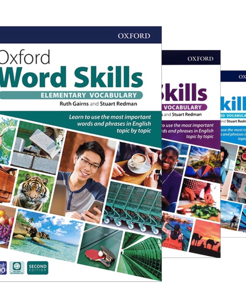 مجموعه کتاب های Oxford Word Skills Second Edition — جلد کتاب (استاندارد)
