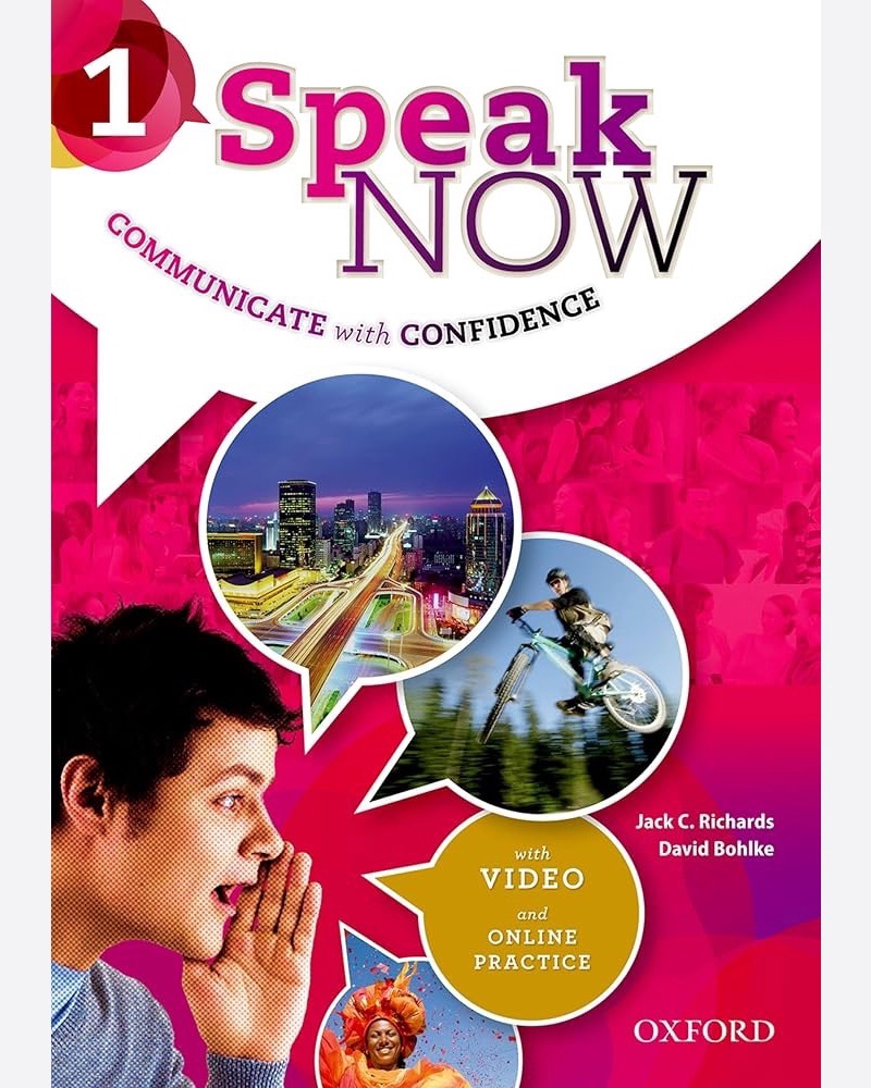 کتاب Speak Now 1 — جلد کتاب (استاندارد)