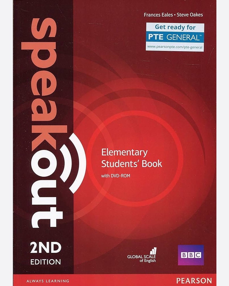 کتاب اسپیک اوت Speakout Elementary 2nd با کتاب کار — جلد کتاب (استاندارد)