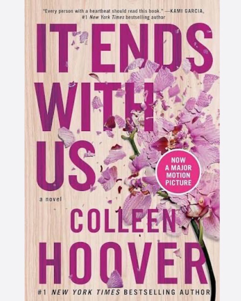 It end with us — جلد کتاب (استاندارد)