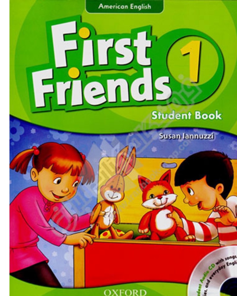 فرست فرندز 1 First Friends وزیری — جلد کتاب (استاندارد)