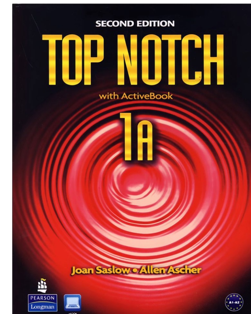 Top Notch 1A 2nd Edition — جلد کتاب (استاندارد)