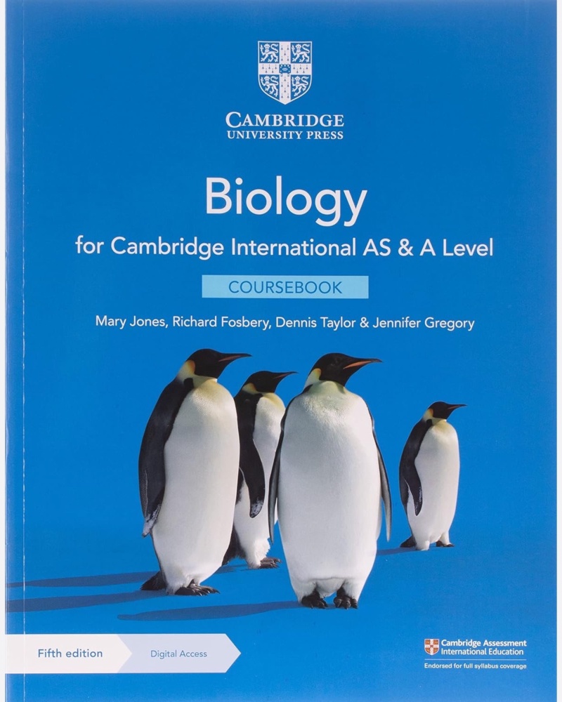 کتاب Biology for Cambridge International AS A Level Coursebook — جلد کتاب (استاندارد)