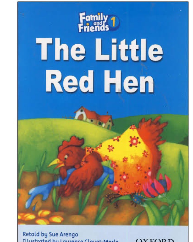 The Little Red Hen Family and Friends 1 داستان — جلد کتاب (استاندارد)