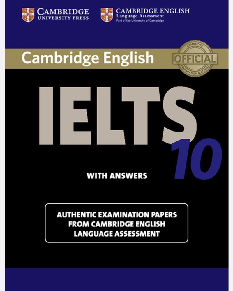 کتاب آیلتس کمبریج Cambridge IELTS 10 — جلد کتاب (استاندارد)